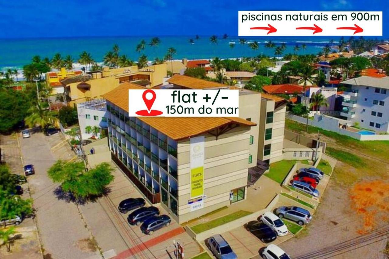 Flat Bem Localizado, Confortavel E A 150 Metros Do Mar Porto de Galinhas Exterior photo